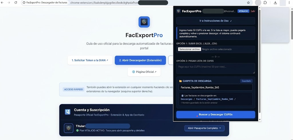 Descarga Asistida y Autónoma DIAN